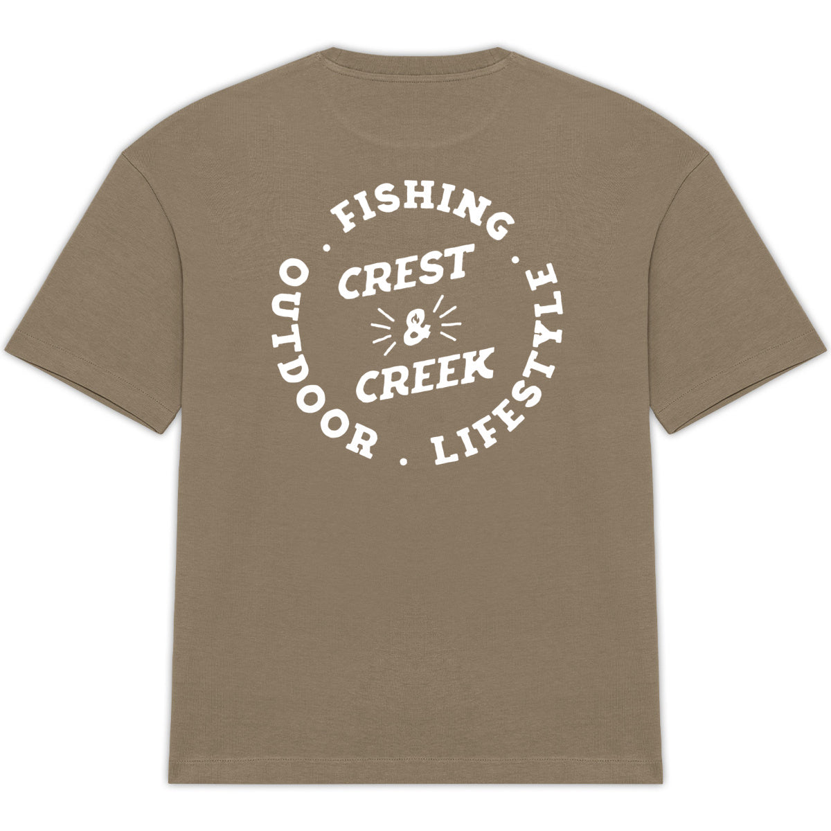 Tshirt Crest and Creek bio Unisexe