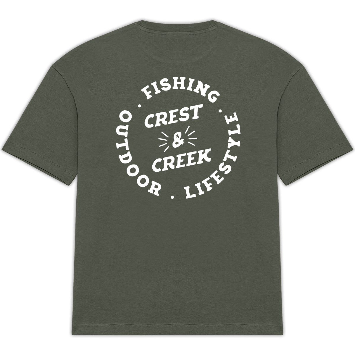 Tshirt Crest and Creek bio Unisexe