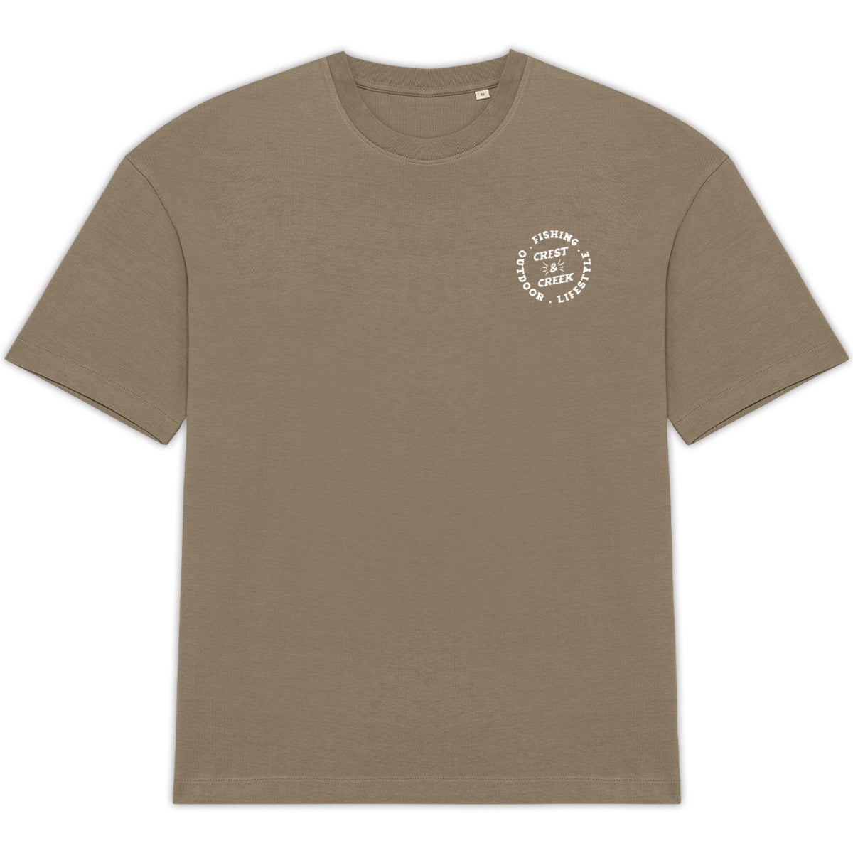 Tshirt Crest and Creek bio Unisexe - Hook Em !