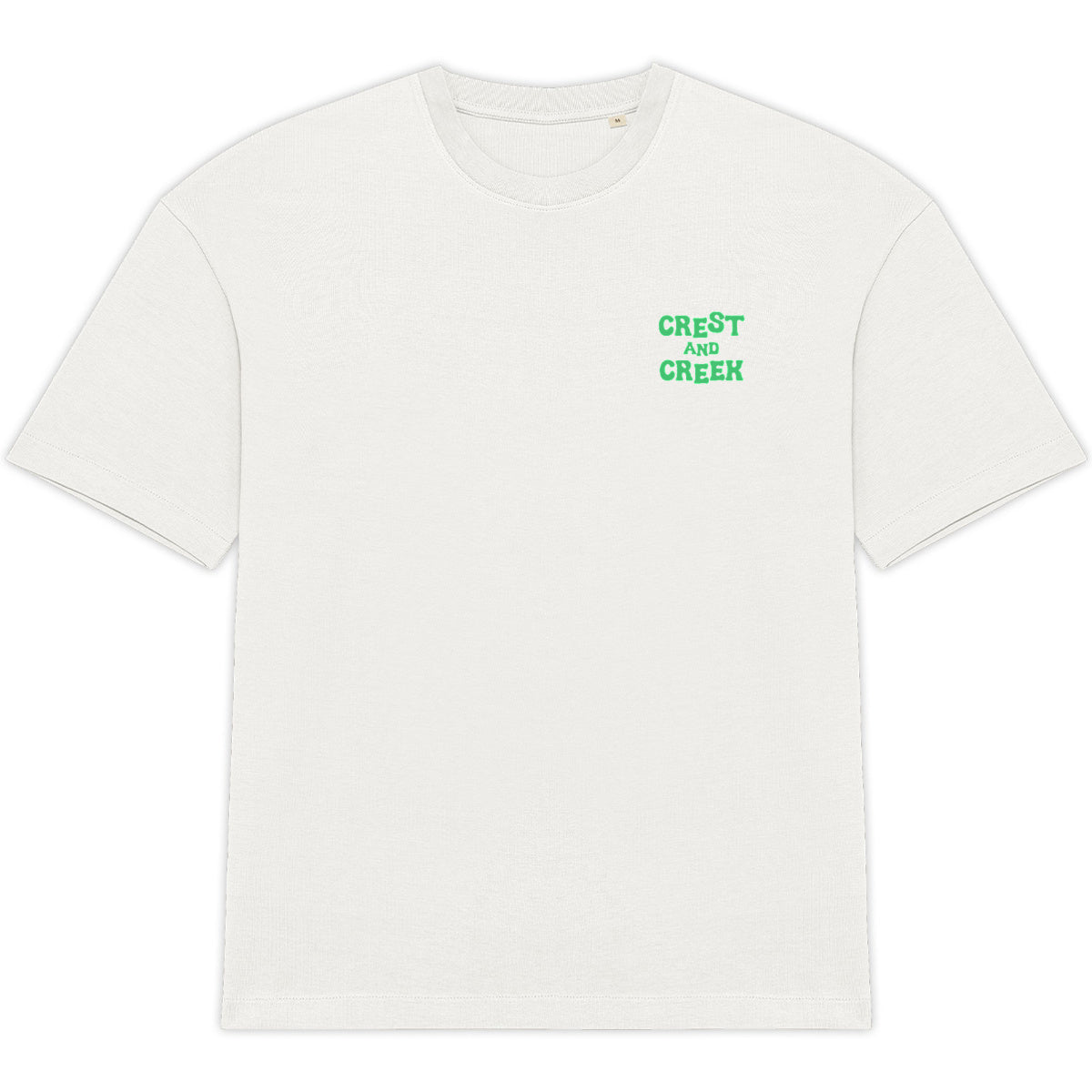 Tshirt Crest and Creek bio Unisexe -  Outdoor Digital Brand