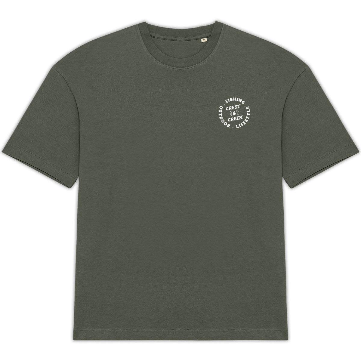 Tshirt Crest and Creek bio Unisexe - Hook Em !