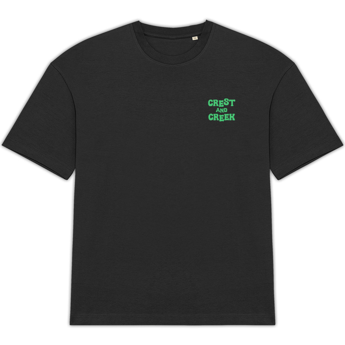 Tshirt Crest and Creek bio Unisexe -  Outdoor Digital Brand