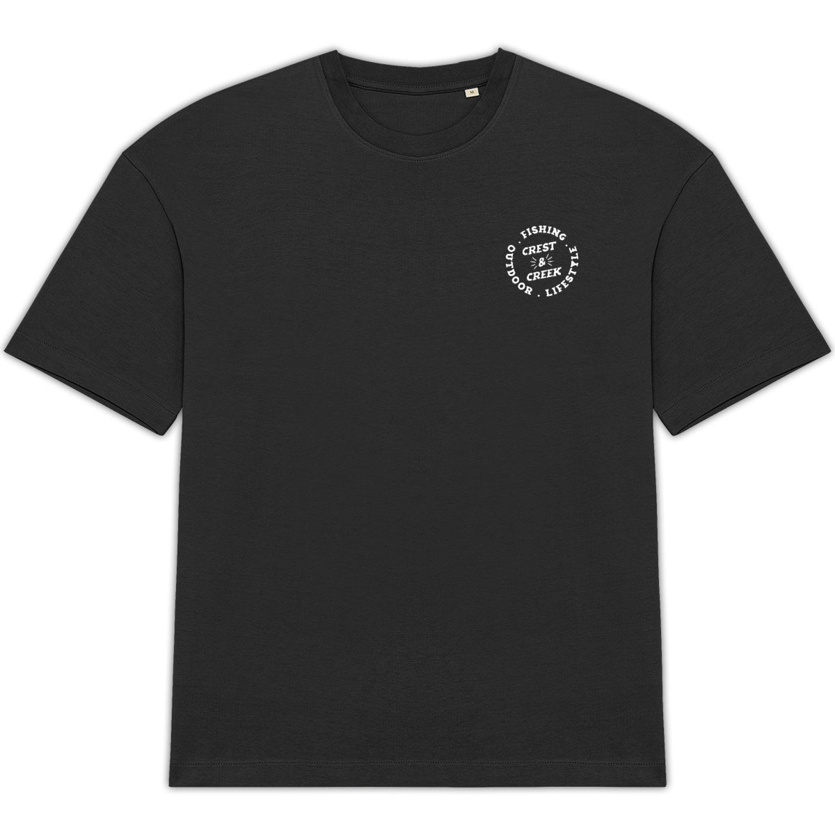 Tshirt Crest and Creek bio Unisexe - Hook Em !