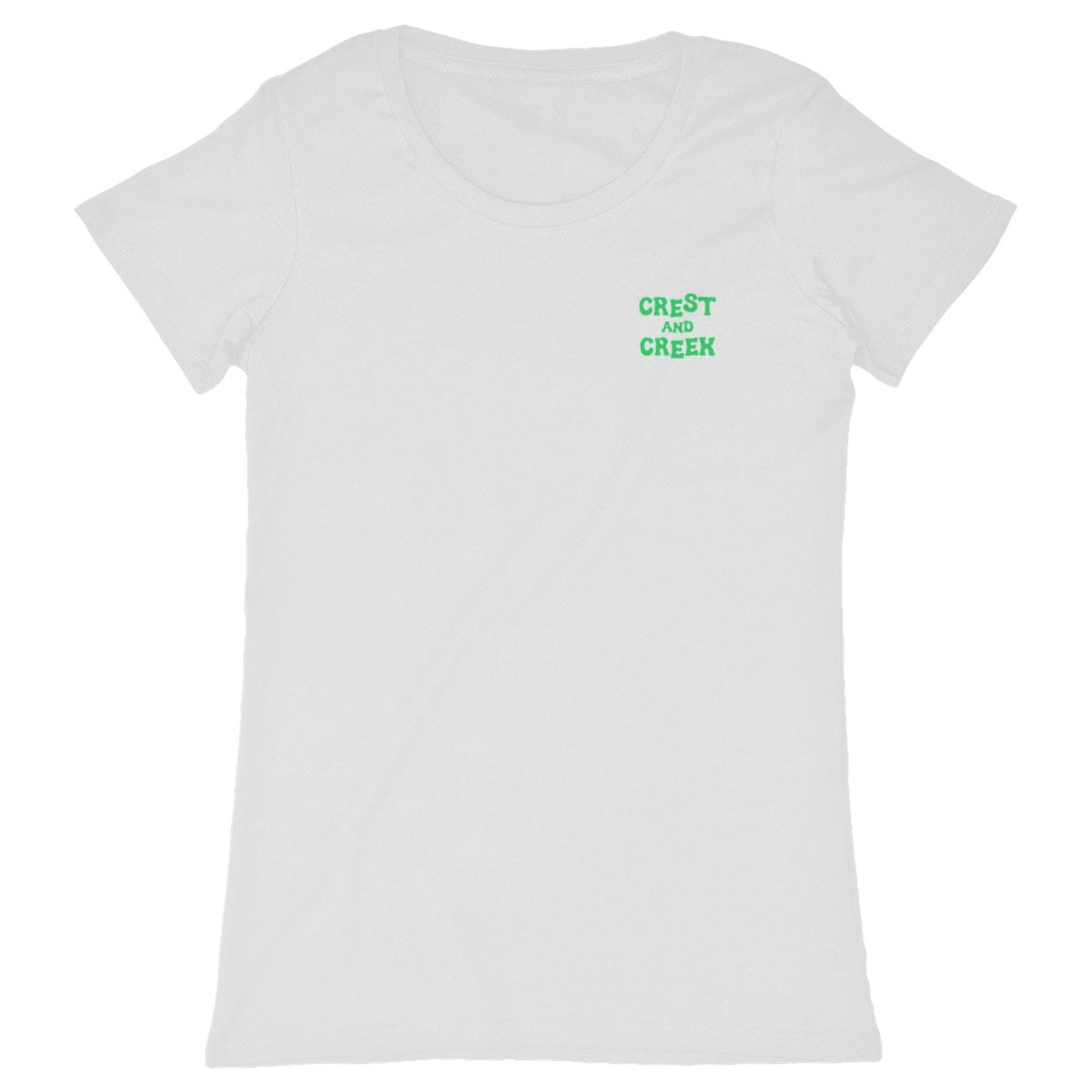 Tshirt Crest and Creek bio Femme - Outdoor Digital Brand