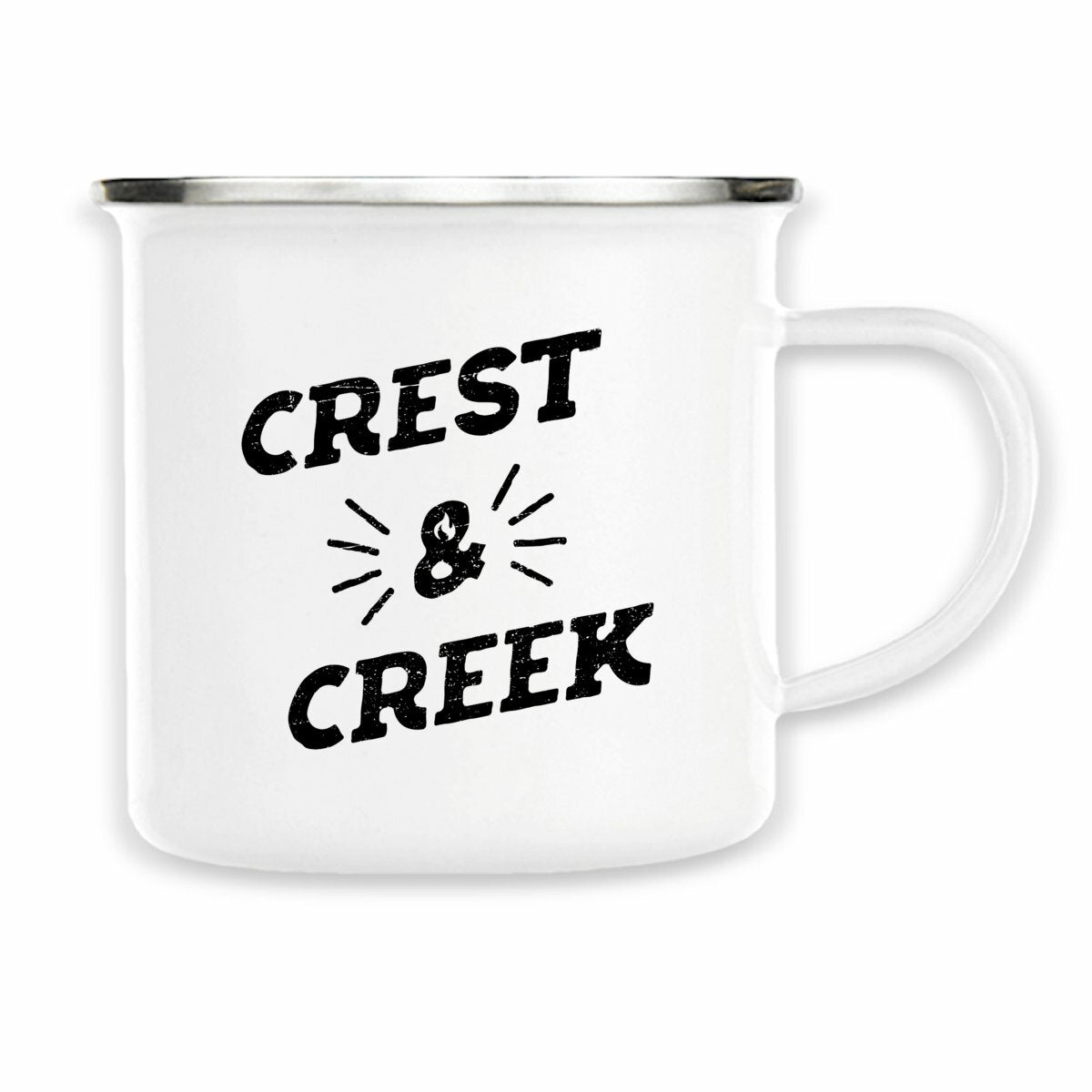 Tasse Crest and Creek émaillée